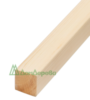 Брусок сращенный  хвоя кат.Экстра 40 х 50 х 1,5 (4шт)