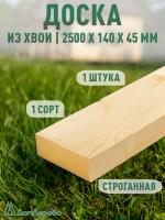 Доска строганная профилированная хвоя 1сорт 45 х140 х 2,5